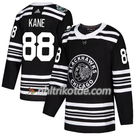 Chicago Blackhawks Trikot Patrick Kane 88 2019 Winter Classic Adidas Schwarz Authentic - Herren